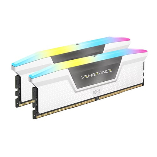 Corsair Vengeance RGB DDR5 32GB (2 x 16GB) DDR5 6000 White (CMH32GX5M2E6000Z36W) Corsair Vengeance RGB DDR5 32GB (2 x 16GB) DDR5 6000 White (CMH32GX5M2E6000Z36W)