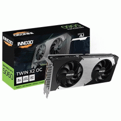 Inno3D Geforce RTX 5060 TWIN X2 OC 8GB GDDR7 (N50602-08D7X-195070N) Inno3D Geforce RTX 5060 TWIN X2 OC 8GB GDDR7 (N50602-08D7X-195070N)