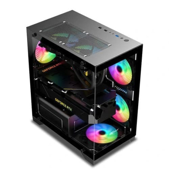 Ant Value CV200 Black MATX Mini Tower Case Ant Value CV200 Black MATX Mini Tower Case