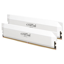 Crucial Pro DDR5-6400 64GB Kit (32GBx2) UDIMM (CP2K32G64C40U5W) Crucial Pro DDR5-6400 64GB Kit (32GBx2) UDIMM (CP2K32G64C40U5W)