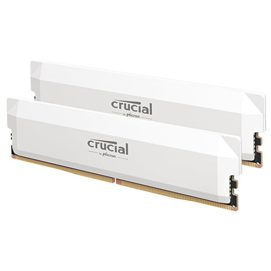 Crucial Pro DDR5-6400 64GB Kit (32GBx2) UDIMM (CP2K32G64C40U5W) Crucial Pro DDR5-6400 64GB Kit (32GBx2) UDIMM (CP2K32G64C40U5W)