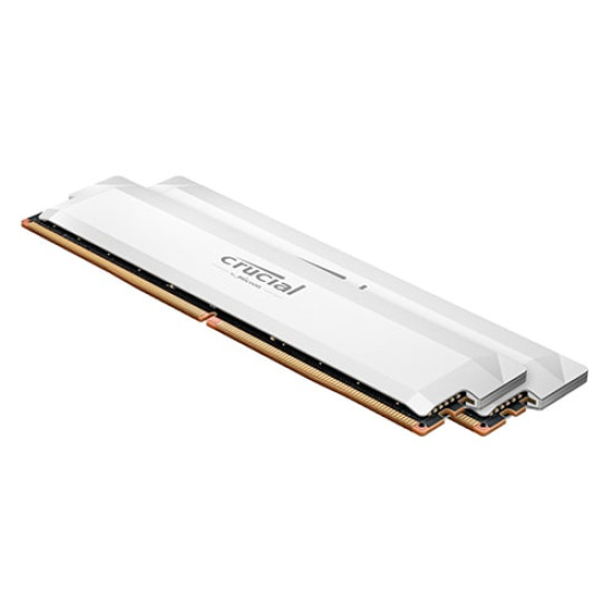 Crucial Pro DDR5-6400 64GB Kit (32GBx2) UDIMM (CP2K32G64C40U5W) Crucial Pro DDR5-6400 64GB Kit (32GBx2) UDIMM (CP2K32G64C40U5W)