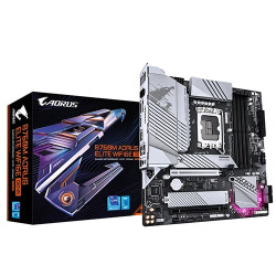 Gigabyte B760M AORUS ELITE WIFI6E GEN5 DDR5 Intel Motherboard Gigabyte B760M AORUS ELITE WIFI6E GEN5 DDR5 Intel Motherboard