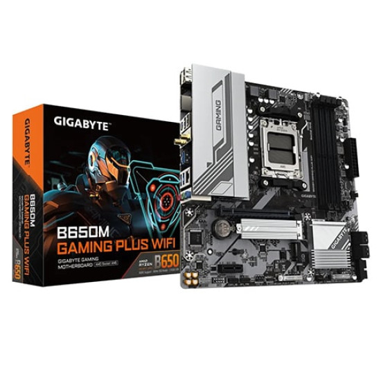 Gigabyte B650M GAMING PLUS WIFI DDR5 AMD Motherboard Gigabyte B650M GAMING PLUS WIFI DDR5 AMD Motherboard