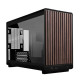 Lian Li A3-mATX Wood Black Mini Tower Cabinet With Glass Side Panel (G99.A3X-WDG.IN)
