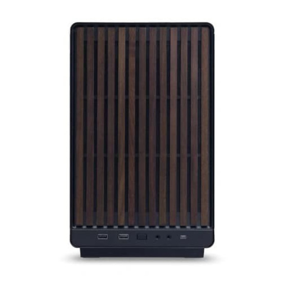 Lian Li A3-mATX Wood Black Mini Tower Cabinet With Glass Side Panel (G99.A3X-WDG.IN) Lian Li A3-mATX Wood Black Mini Tower Cabinet With Glass Side Panel (G99.A3X-WDG.IN)