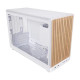 Lian Li A3-mATX Wood White Mini Tower Cabinet With Glass Side Panel (G99.A3W-WDG.IN) Lian Li A3-mATX Wood White Mini Tower Cabinet With Glass Side Panel (G99.A3W-WDG.IN)