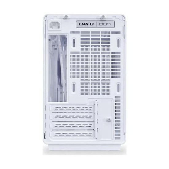 Lian Li A3-mATX Wood White Mini Tower Cabinet With Glass Side Panel (G99.A3W-WDG.IN) Lian Li A3-mATX Wood White Mini Tower Cabinet With Glass Side Panel (G99.A3W-WDG.IN)
