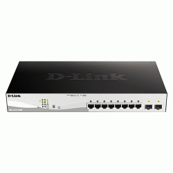 D-Link 10-Port Gigabit Smart Managed PoE Switch (DGS-1210-10MP)