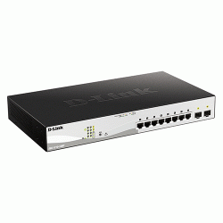 D-Link 10-Port Gigabit Smart Managed PoE Switch (DGS-1210-10MP)