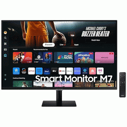 Samsung M7 32 inch UHD 4K LED Smart Black LED Monitor (LS32DM700UWXXL)
