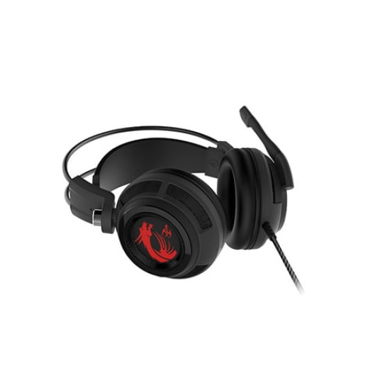 MSI DS502 Gaming Headset with Microphone Enhanced Virtual 7.1 Surround Sound MSI DS502 Gaming Headset with Microphone Enhanced Virtual 7.1 Surround Sound