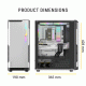 Ant Esports Eclipse Mid Tower White-Grey Cabinet