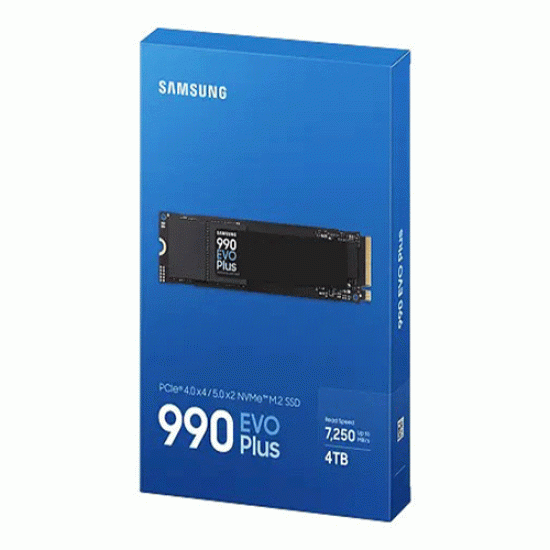 SAMSUNG 990 EVO Plus 4TB M.2 NVMe Gen5 SSD (MZ-V9S4T0BW) SAMSUNG 990 EVO Plus 4TB M.2 NVMe Gen5 SSD (MZ-V9S4T0BW)