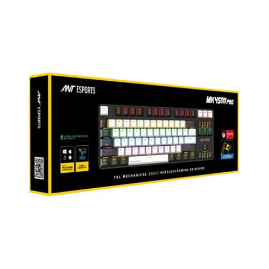 Ant Esports MK4500 Pro TKL Wireless Gaming Keyboard Red Switch Ant Esports MK4500 Pro TKL Wireless Gaming Keyboard Red Switch