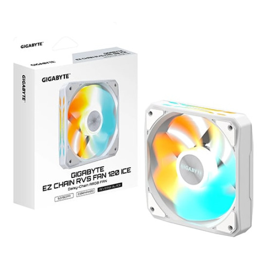 Gigabyte EZ CHAIN RVS FAN 120 ICE (GP-GBT EZRVSFAN1203 ICE) Gigabyte EZ CHAIN RVS FAN 120 ICE (GP-GBT EZRVSFAN1203 ICE)