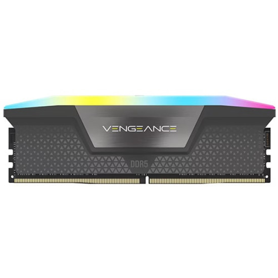 Corsair VENGEANCE RGB 32GB (1x32GB) DDR5 DRAM 5200MHz CL40 (CMH32GX5M1B5200Z40) Corsair VENGEANCE RGB 32GB (1x32GB) DDR5 DRAM 5200MHz CL40 (CMH32GX5M1B5200Z40)