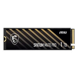 MSI SPATIUM M470 PRO 1TB PCIe 4.0 NVMe M.2 SSD MSI SPATIUM M470 PRO 1TB PCIe 4.0 NVMe M.2 SSD