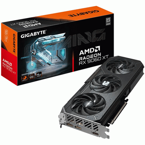 Gigabyte Radeon RX 9060 XT GAMING OC 16GB GDDR6 (GV-R9060XTGAMING OC-16GD) Gigabyte Radeon RX 9060 XT GAMING OC 16GB GDDR6 (GV-R9060XTGAMING OC-16GD)
