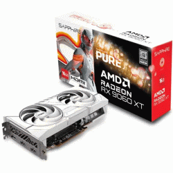 Sapphire PURE AMD Radeon RX 9060 XT 16GB GDDR6 Sapphire PURE AMD Radeon RX 9060 XT 16GB GDDR6