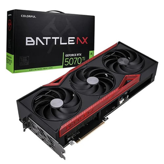 Colorful GeForce RTX 5070 Ti NB EX 16GB-V GDDR7 (G-I5070TI-NB-EX-V) Colorful GeForce RTX 5070 Ti NB EX 16GB-V GDDR7 (G-I5070TI-NB-EX-V)