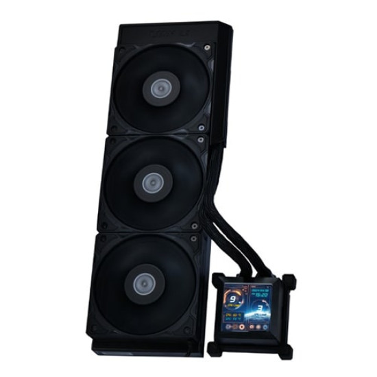 Lian Li HydroShift LCD 360S Liquid Cooler Black (G89.GHSLCD36SB.IN)