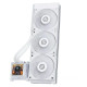 Lian Li HydroShift LCD 360S Liquid Cooler White (G89.GHSLCD36SW.IN)