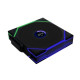 Lian Li UNI Fan TL LCD Wireless 120 Triple Pack Reverse Blade Fan Black (G99.12RTLLCD1W3B.IN)
