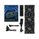 Lian Li UNI Fan TL LCD Wireless 120 Triple Pack Reverse Blade Fan Black (G99.12RTLLCD1W3B.IN)