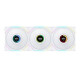 Lian Li UNI Fan TL LCD 120 Reverse Blade White Cabinet Fan Triple Pack (G99.12RTLLCD3W.IN) Lian Li UNI Fan TL LCD 120 Reverse Blade White Cabinet Fan Triple Pack (G99.12RTLLCD3W.IN)