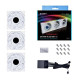Lian Li UNI Fan TL LCD 120 Reverse Blade White Cabinet Fan Triple Pack (G99.12RTLLCD3W.IN) Lian Li UNI Fan TL LCD 120 Reverse Blade White Cabinet Fan Triple Pack (G99.12RTLLCD3W.IN)