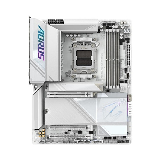 Gigabyte X870E AORUS PRO ICE DDR5 AMD Motherboard Gigabyte X870E AORUS PRO ICE DDR5 AMD Motherboard