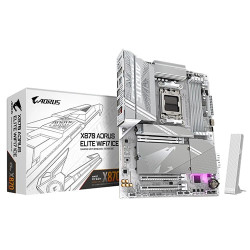 Gigabyte X870 AORUS ELITE WIFI7 ICE DDR5 AMD Motherboard Gigabyte X870 AORUS ELITE WIFI7 ICE DDR5 AMD Motherboard