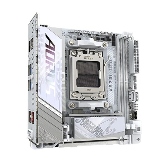 Gigabyte X870I AORUS PRO ICE DDR5 AMD Motherboard Gigabyte X870I AORUS PRO ICE DDR5 AMD Motherboard