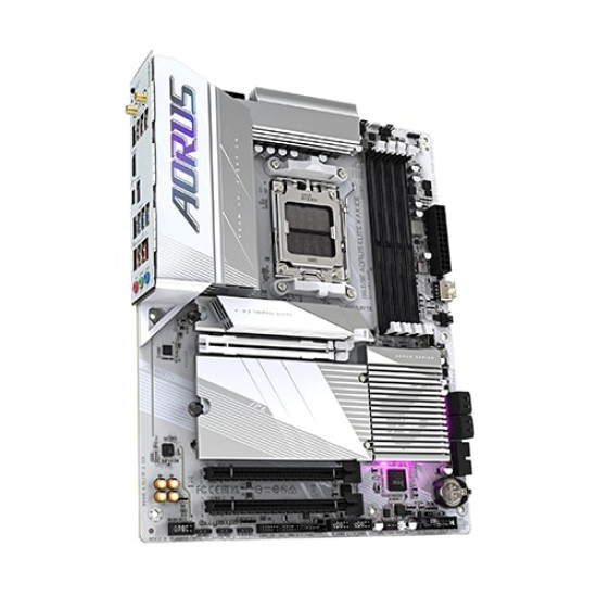 Gigabyte B650E AORUS ELITE X AX ICE DDR5 AMD Motherboard Gigabyte B650E AORUS ELITE X AX ICE DDR5 AMD Motherboard
