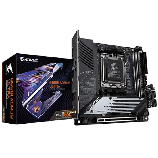 Gigabyte B650I AORUS ULTRA DDR5 AMD Motherboard Gigabyte B650I AORUS ULTRA DDR5 AMD Motherboard