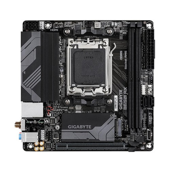 Gigabyte B650I AX DDR5 AMD Motherboard Gigabyte B650I AX DDR5 AMD Motherboard