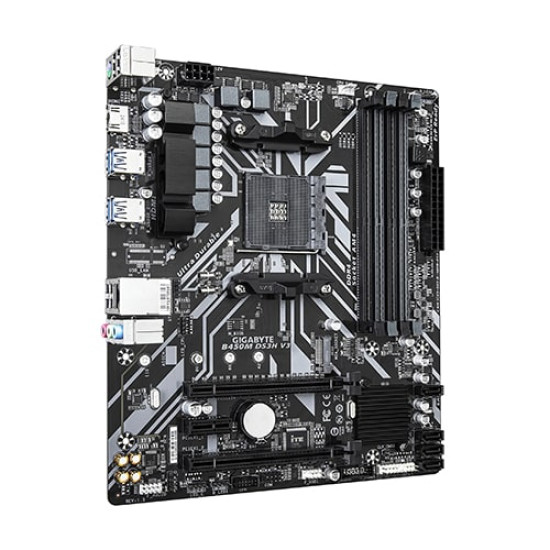 Gigabyte B450M DS3H V3 DDR4 AMD Motherboard Gigabyte B450M DS3H V3 DDR4 AMD Motherboard