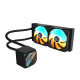 Gigabyte GAMING 240 ARGB 240mm CPU Liquid Cooler Black (GP-GIGABYTE GME 240)