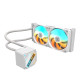 Gigabyte GAMING 240 ICE 240mm ARGB AIO Liquid CPU Cooler (GP-GIGABYTE GME 240I) Gigabyte GAMING 240 ICE 240mm ARGB AIO Liquid CPU Cooler (GP-GIGABYTE GME 240I)