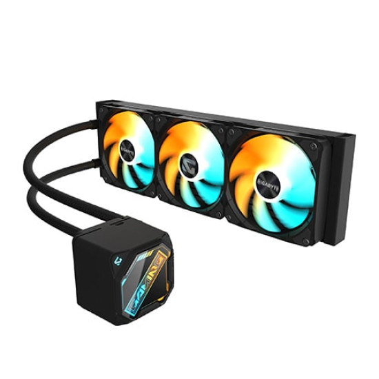 Gigabyte GAMING 360 ARGB 360mm Liquid Cooler Black (GP-GIGABYTE GME 360) Gigabyte GAMING 360 ARGB 360mm Liquid Cooler Black (GP-GIGABYTE GME 360)