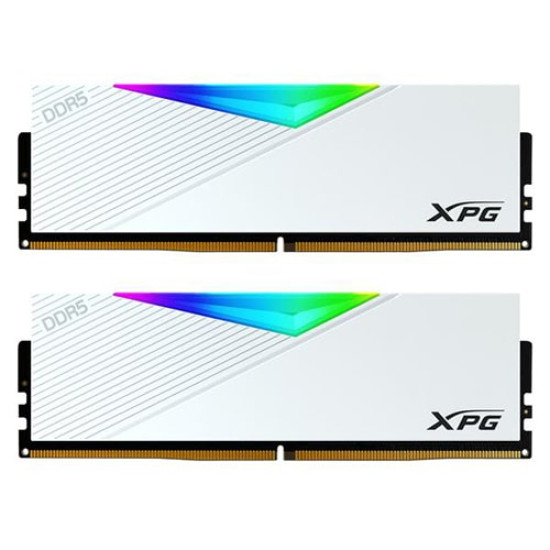 Adata XPG Lancer RGB 64GB (2X32) DDR5 6000Mhz White (AX5U6000C3032G-DCLARWH) Adata XPG Lancer RGB 64GB (2X32) DDR5 6000Mhz White (AX5U6000C3032G-DCLARWH)