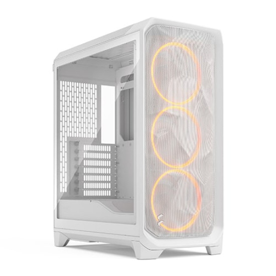 Fractal Design Meshify 3 White RGB TG Clear Tint Mid-Tower Case (FD-C-MES3A-07) Fractal Design Meshify 3 White RGB TG Clear Tint Mid-Tower Case (FD-C-MES3A-07)