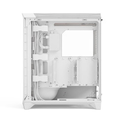 Fractal Design Meshify 3 Ambience Pro RGB White TG Clear Tint Mid-Tower Case (FD-C-MES3A-05)