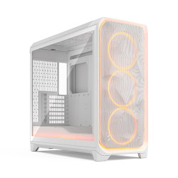 Fractal Design Meshify 3 XL Ambience Pro RGB White TG Clear Tint Gaming Case (FD-C-MES3X-05)