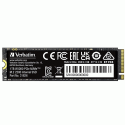 Verbatim Vi5000 1TB Internal PCIe NVMe M.2 SSD Verbatim Vi5000 1TB Internal PCIe NVMe M.2 SSD