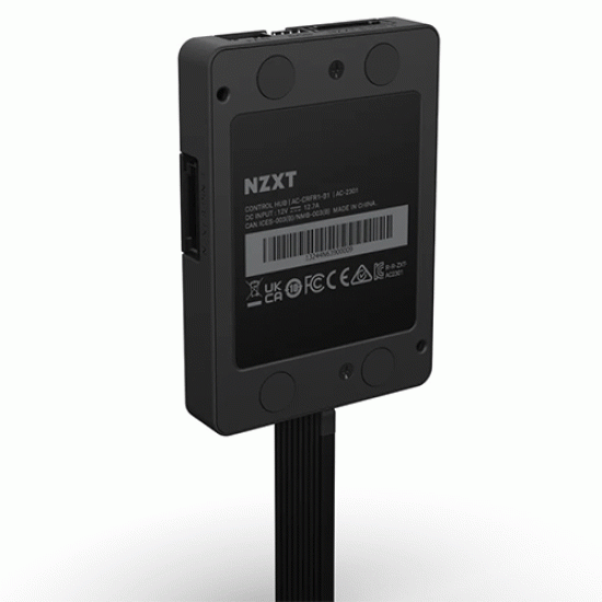 NZXT Control Hub Digital RGB Lighting and Fan Speed Controller (AC-CRFR1-B1) NZXT Control Hub Digital RGB Lighting and Fan Speed Controller (AC-CRFR1-B1)