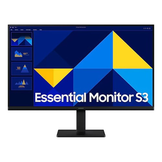 Samsung Essential S3 27 inch Flat Monitor (LS27D300GAWXXL) Samsung Essential S3 27 inch Flat Monitor (LS27D300GAWXXL)