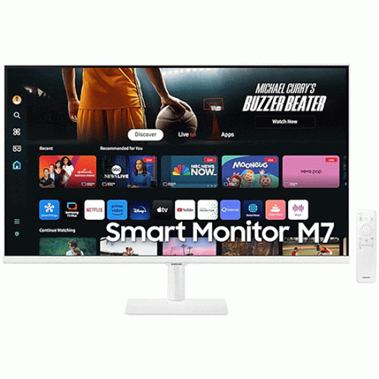 Samsung M7 32 Inch UHD 4K Smart Monitor (LS32DM701UWXXL) Samsung M7 32 Inch UHD 4K Smart Monitor (LS32DM701UWXXL)