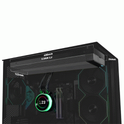 Lian Li HYDROSHIFT II LCD-C 360mm CPU AIO Liquid Cooler (G89.GHS2LCD36RB.IN) Lian Li HYDROSHIFT II LCD-C 360mm CPU AIO Liquid Cooler (G89.GHS2LCD36RB.IN)